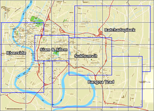 bangkok city map